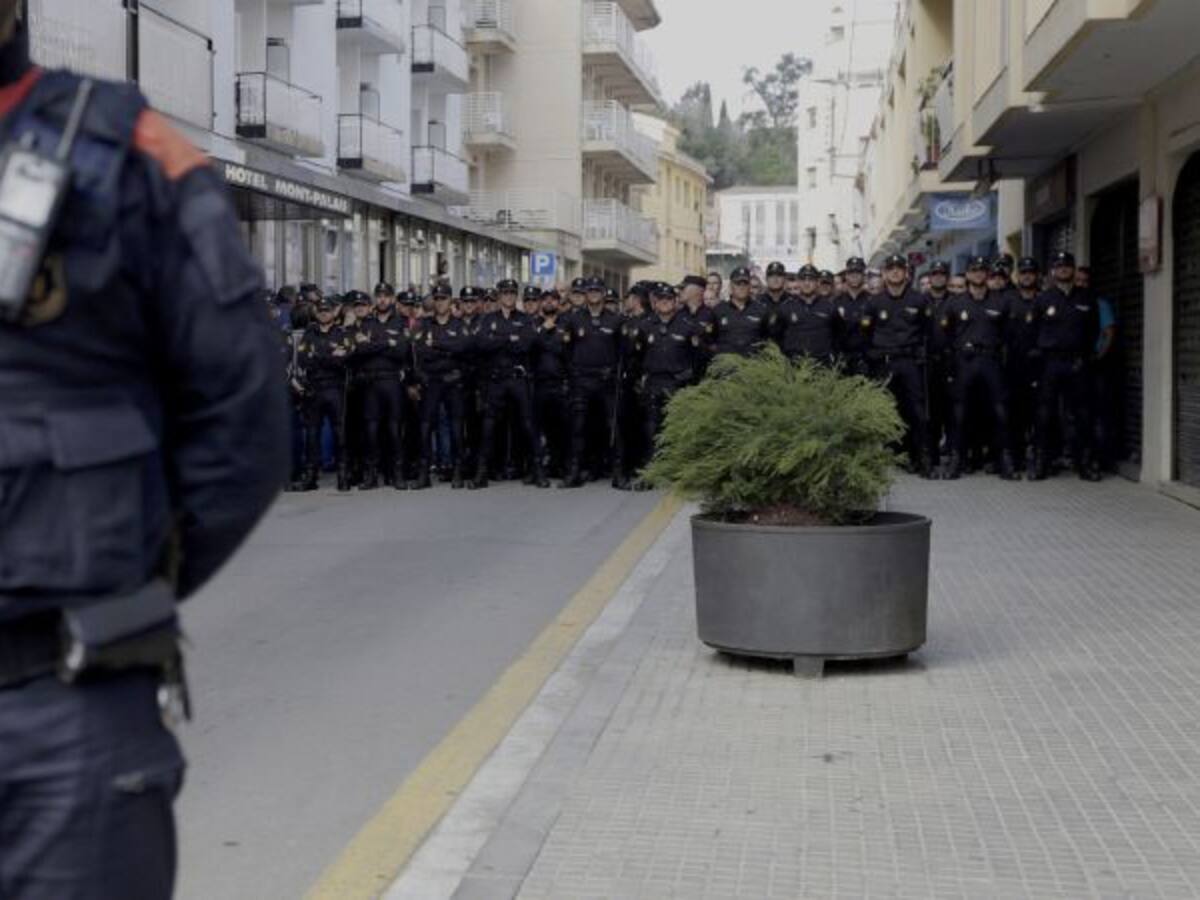 Interior mantendrá hasta el 11 de octubre a la mayor parte del operativo de Cataluña