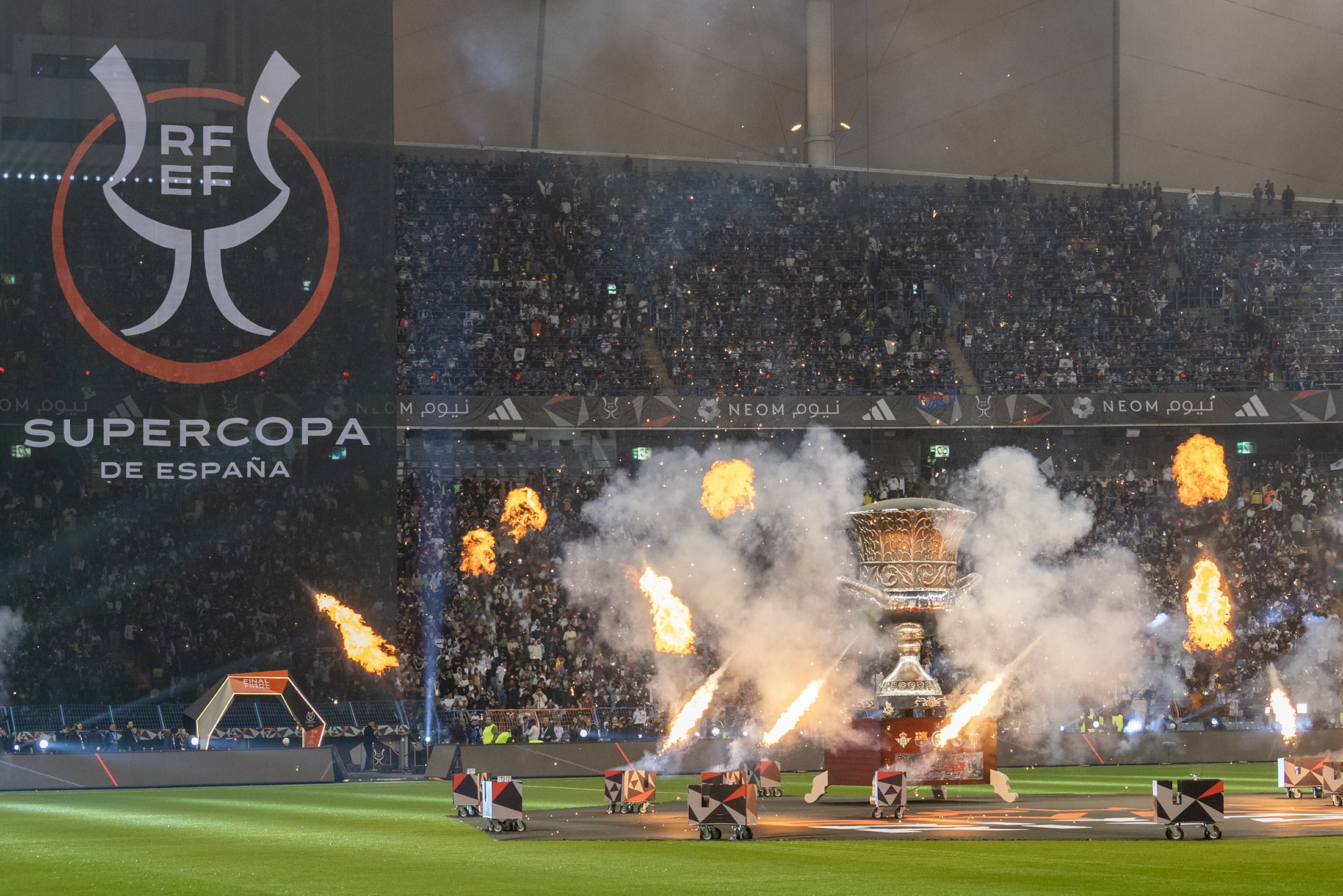 Supercopa de España. (Photo by Mohammed Saad/Anadolu Agency via Getty Images)