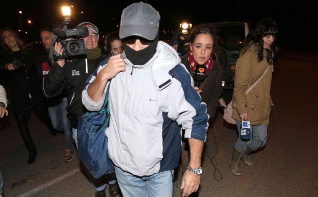 Imagen de archivo del 'violador del ascensor' a su salida de prisión en 2013