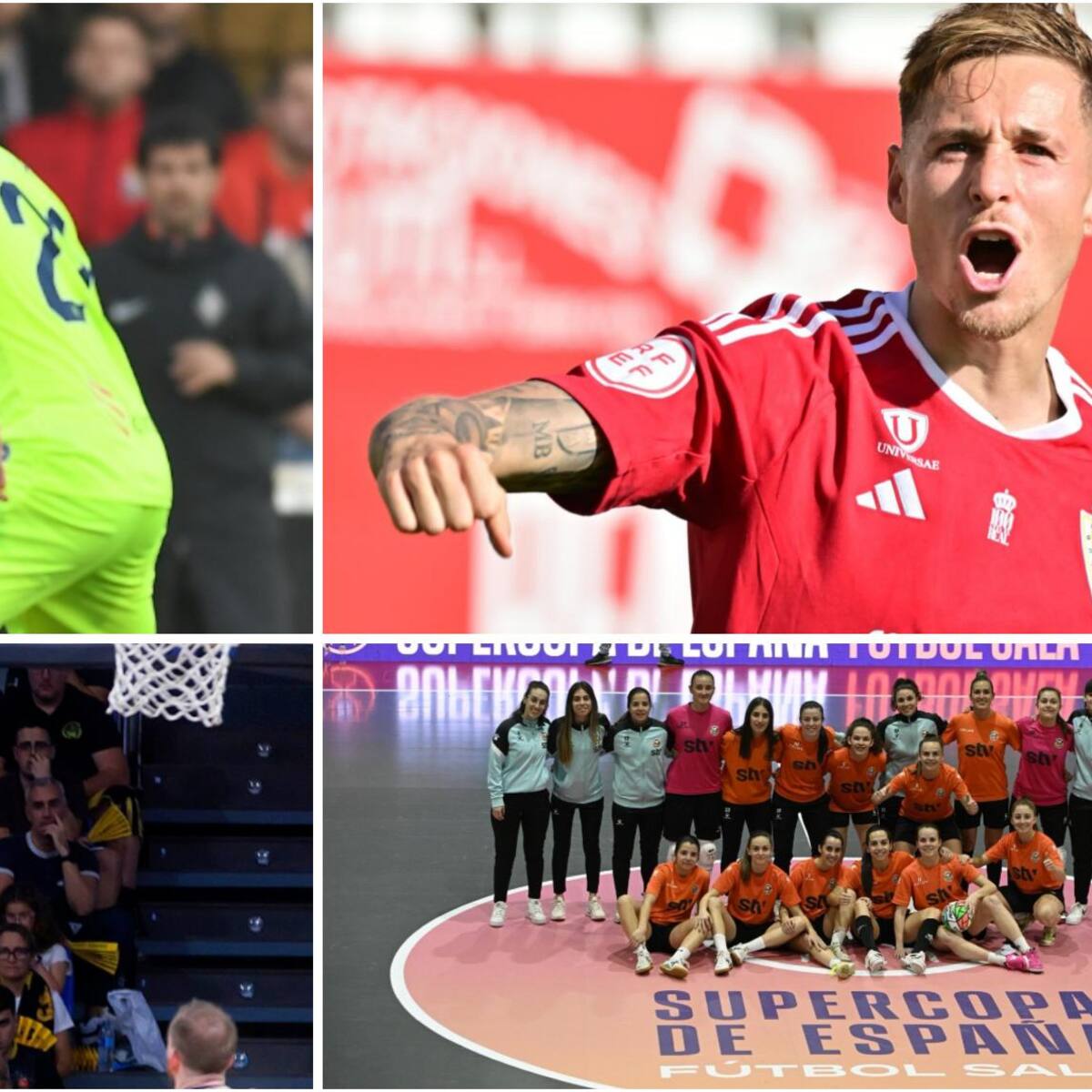 Los marcadores del fin de semana en el deporte de la Región de Murcia