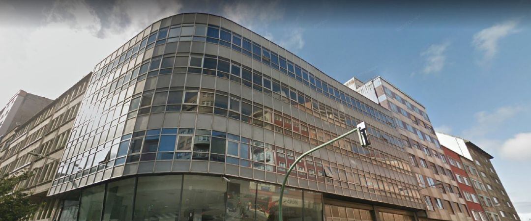 Antigua sede de Rodríguez Amado, concesionario de Citroën en A Coruña