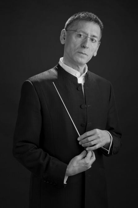 Pedro Palacín, director de la Orquesta