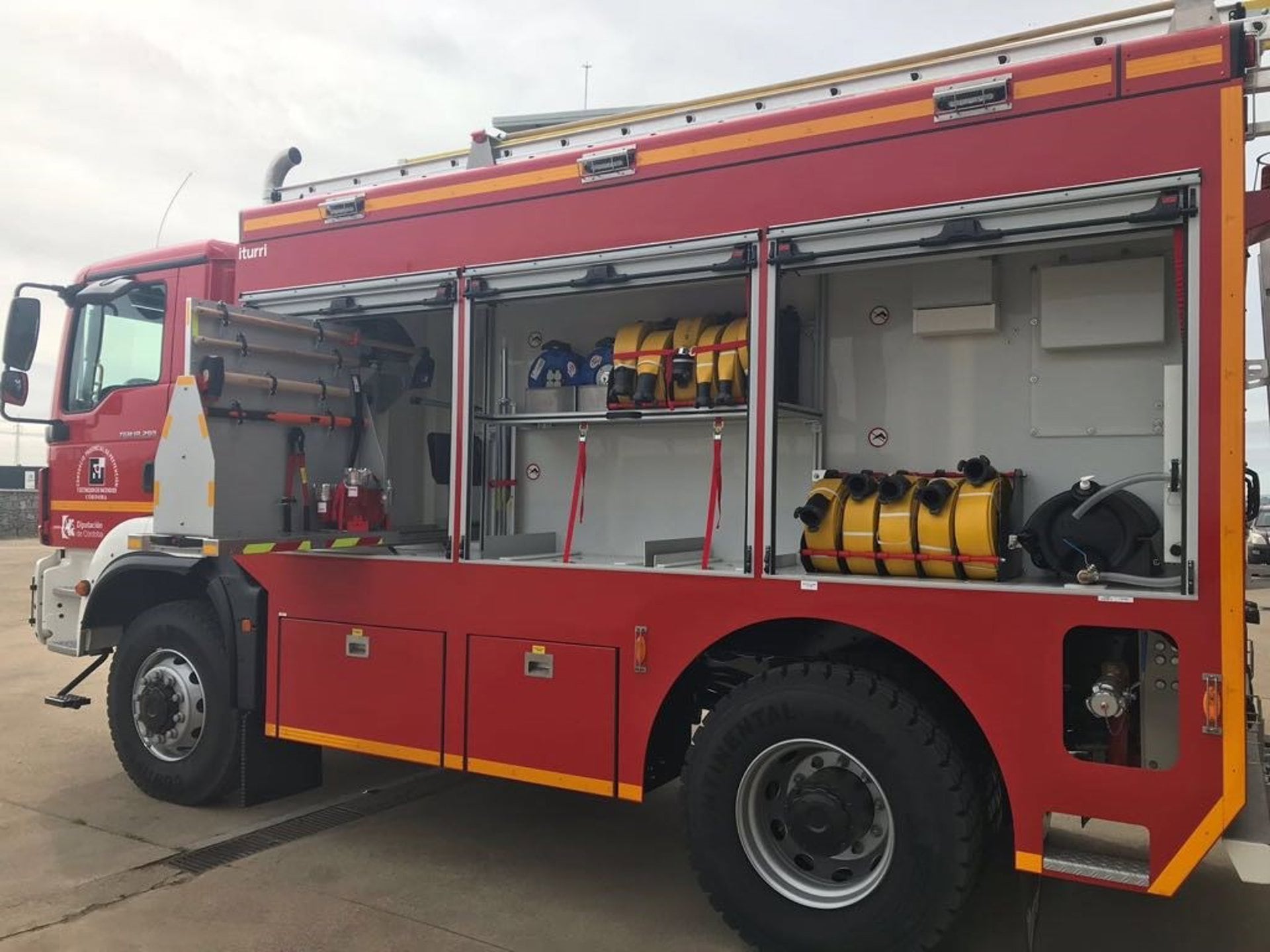 Camión de bomberos de la Diputación de Córdoba (EP)