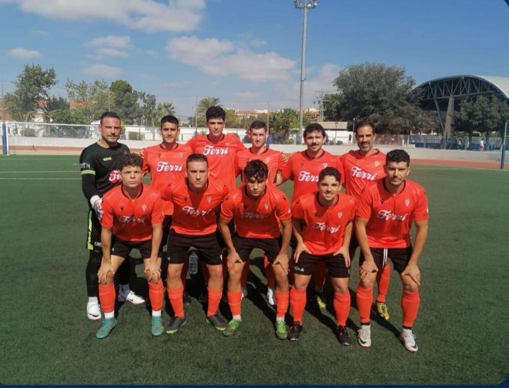 Alineación inicial del Villena CF