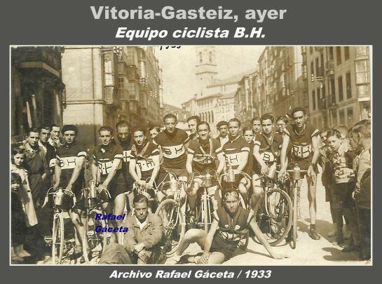 EQUIPO CICLISTA BH. 1933