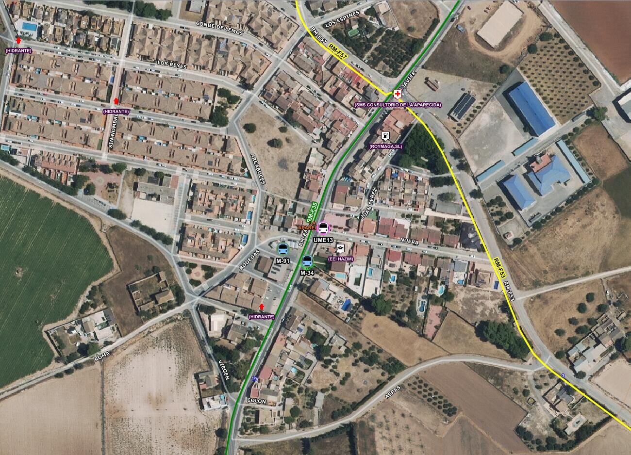 Fallece una mujer de 27 años arrollada por un tractor en Cartagena