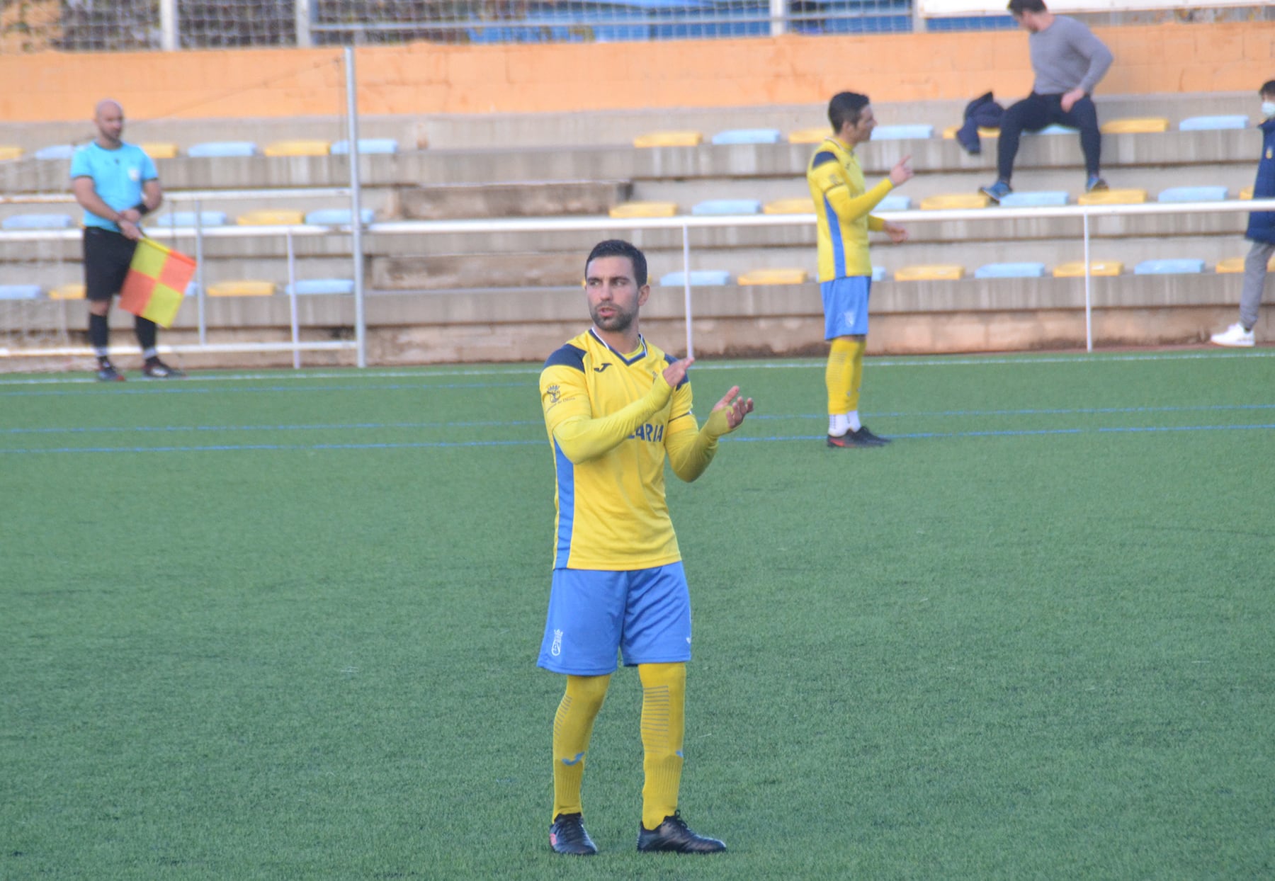 Destefano durante un partido.