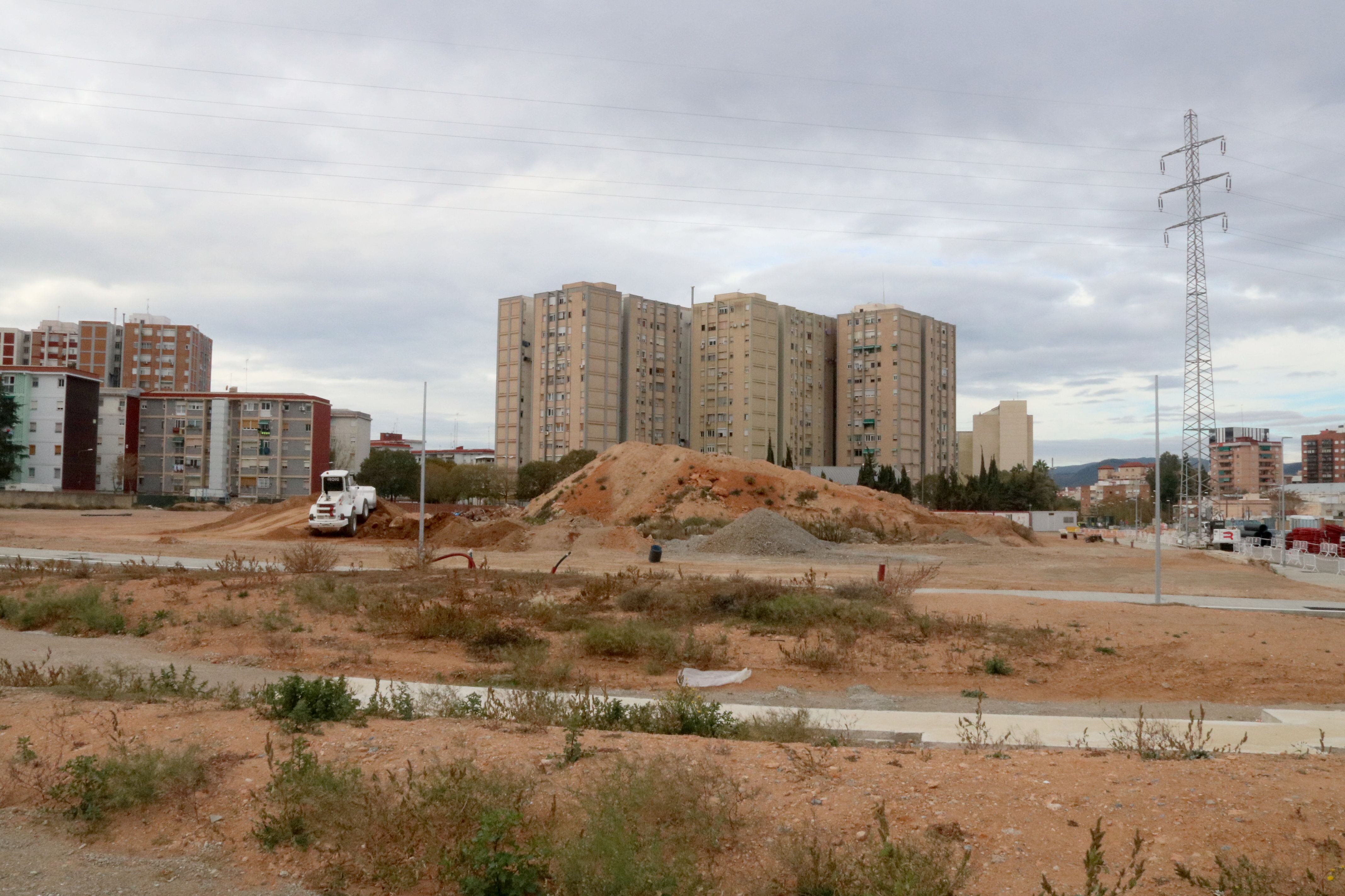 Obres d'urbanització de l'ARE Montesa d'Esplugues de Llobregat