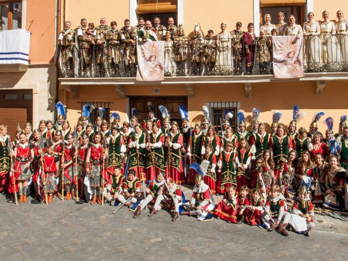 Juan Carlos Valdés, Presidente de la Comparsa de Blavets de Biar, en Radio Villena