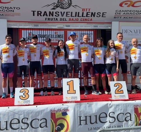 Velilla de Cinca proclamó a los campeones de Aragón de XCM