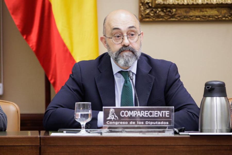 El presidente de Adif, Pedro Marco de la Peña, comparece en la Comisión de Transportes y Movilidad Sostenible del Congreso de los Diputados tras el accidente de Adamuz