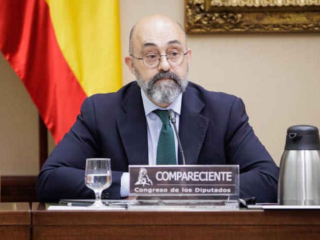 El presidente de Adif, Pedro Marco de la Peña, comparece en la Comisión de Transportes y Movilidad Sostenible del Congreso de los Diputados tras el accidente de Adamuz
