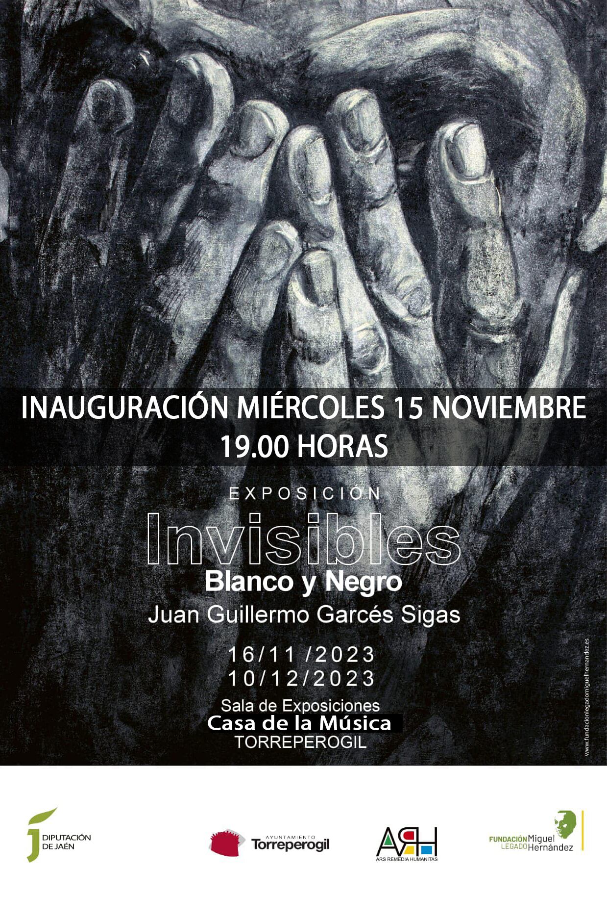 Cartel de la inauguración