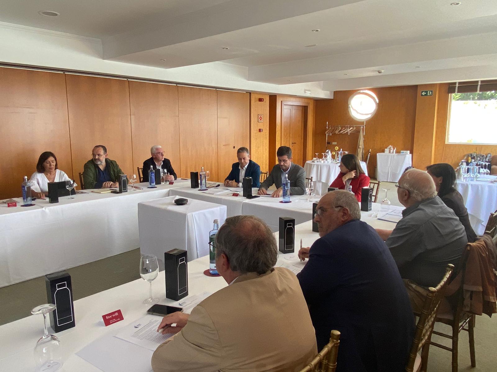 Reunión en A Coruña de Asime, la patronal del metal