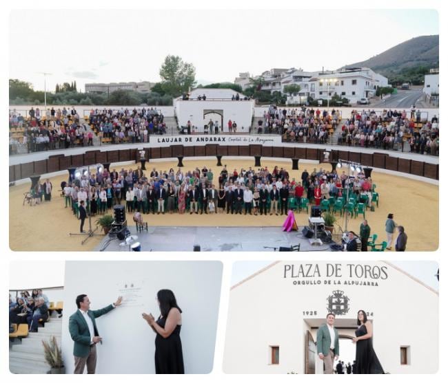 La Plaza de Toros de Laujar abre de nuevo su puerta grande gracias a las inversiones provinciales.