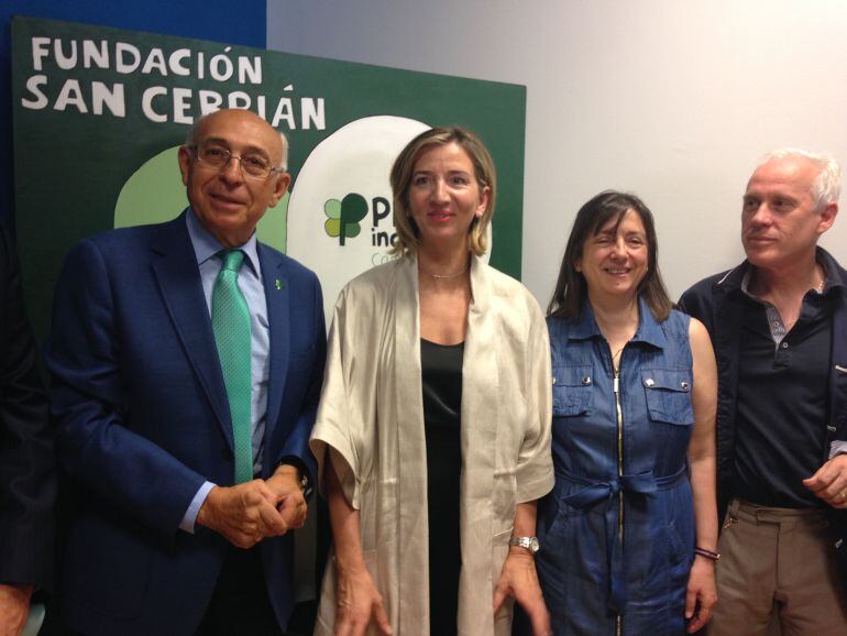 Juan Pérez, Mª José Rodríguez, Alicia García y Luis Domingo González