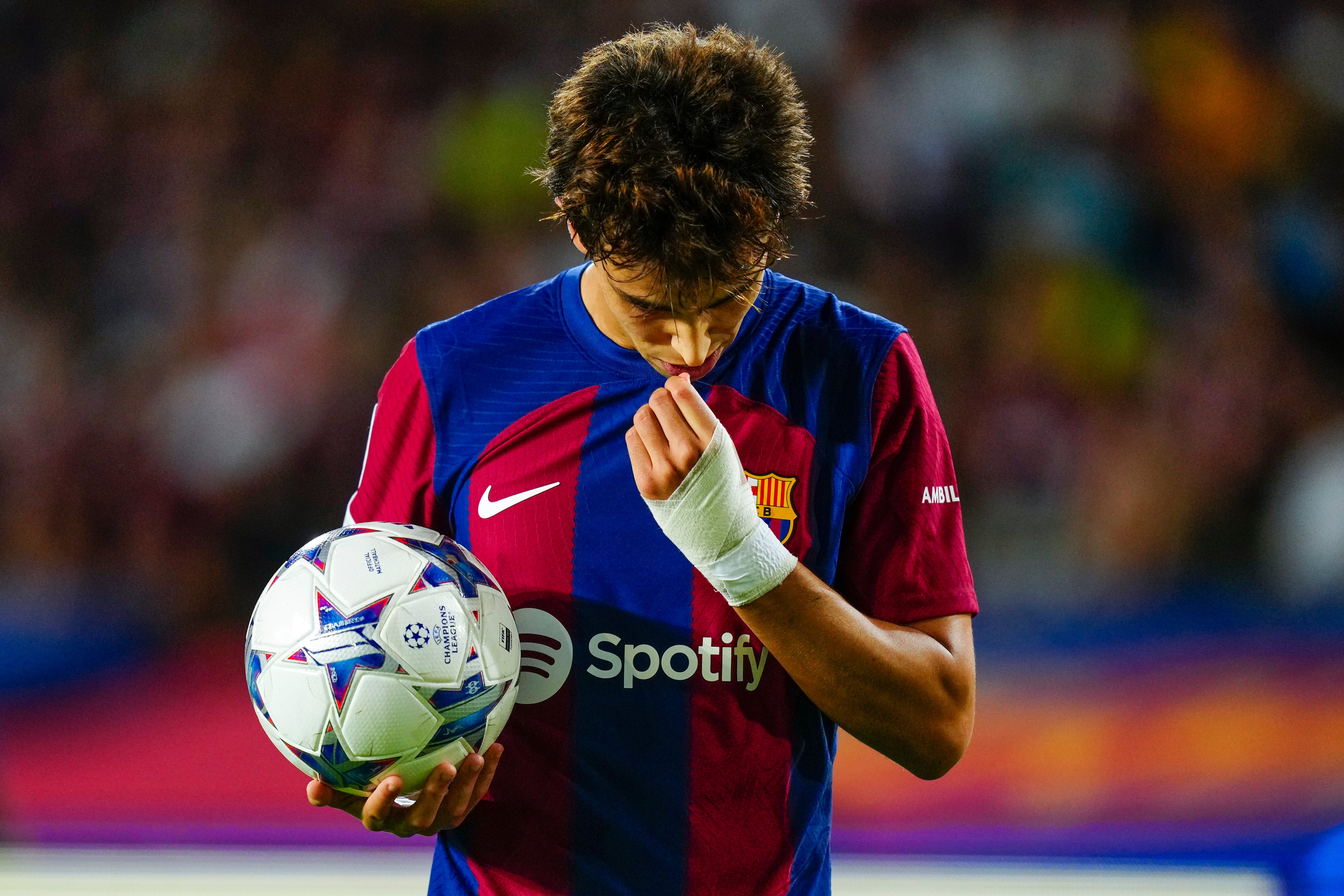 Joao Felix tuvo una gran actuación en el último partido del FC Barcelona en Champions League