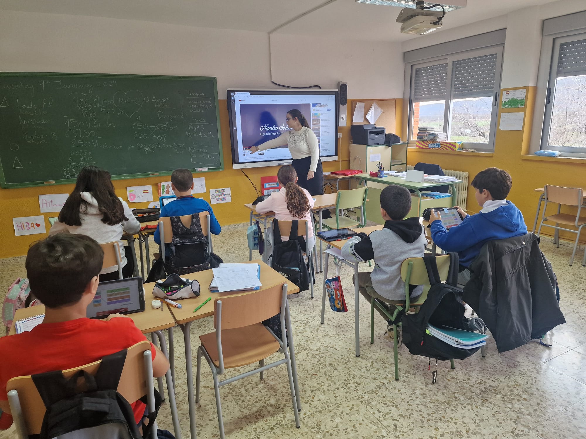 Imagen de archivo de un centro educativo de Castilla-La Mancha