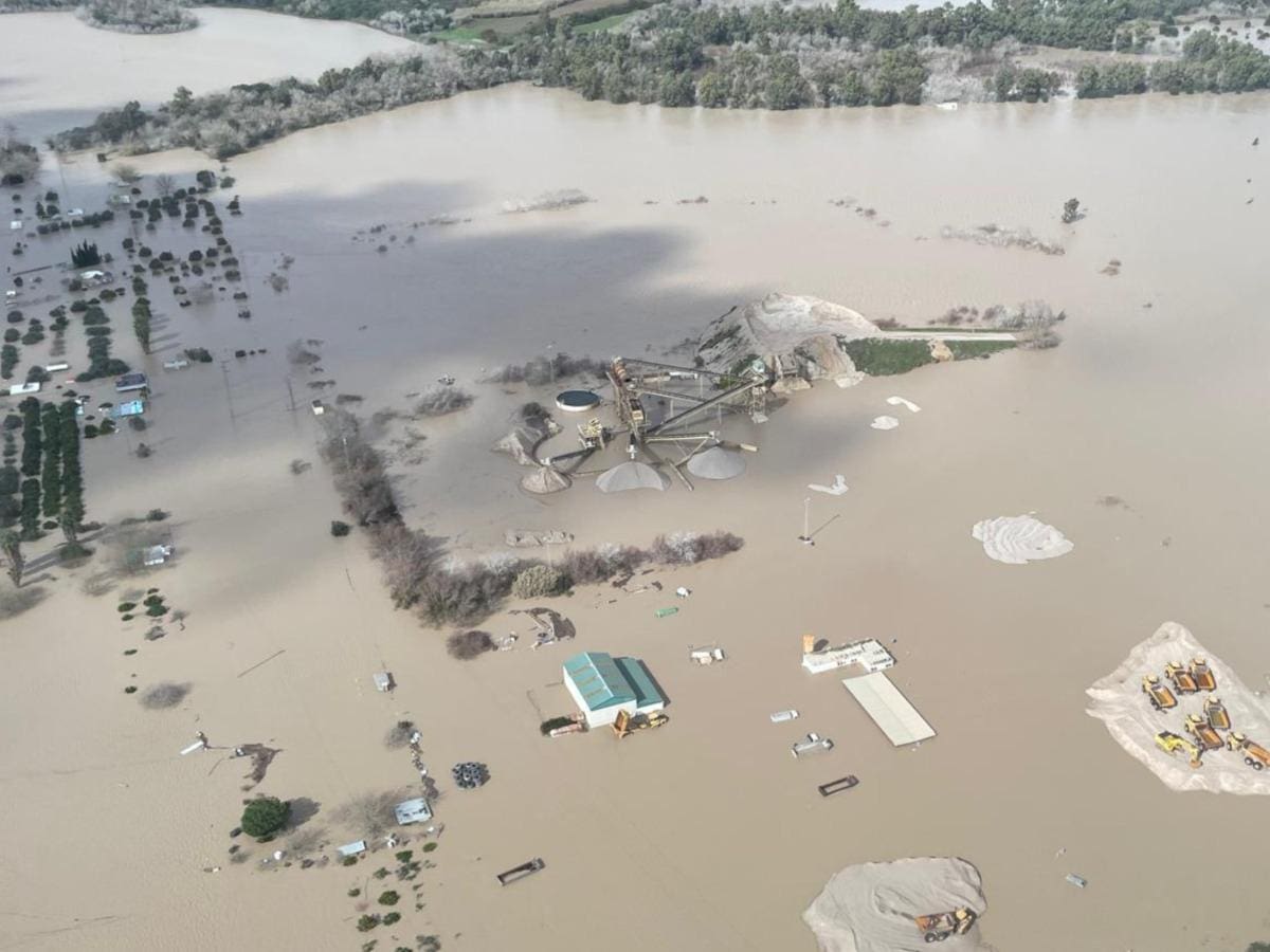 Las zonas más afectadas por el temporal, a vista de pájaro