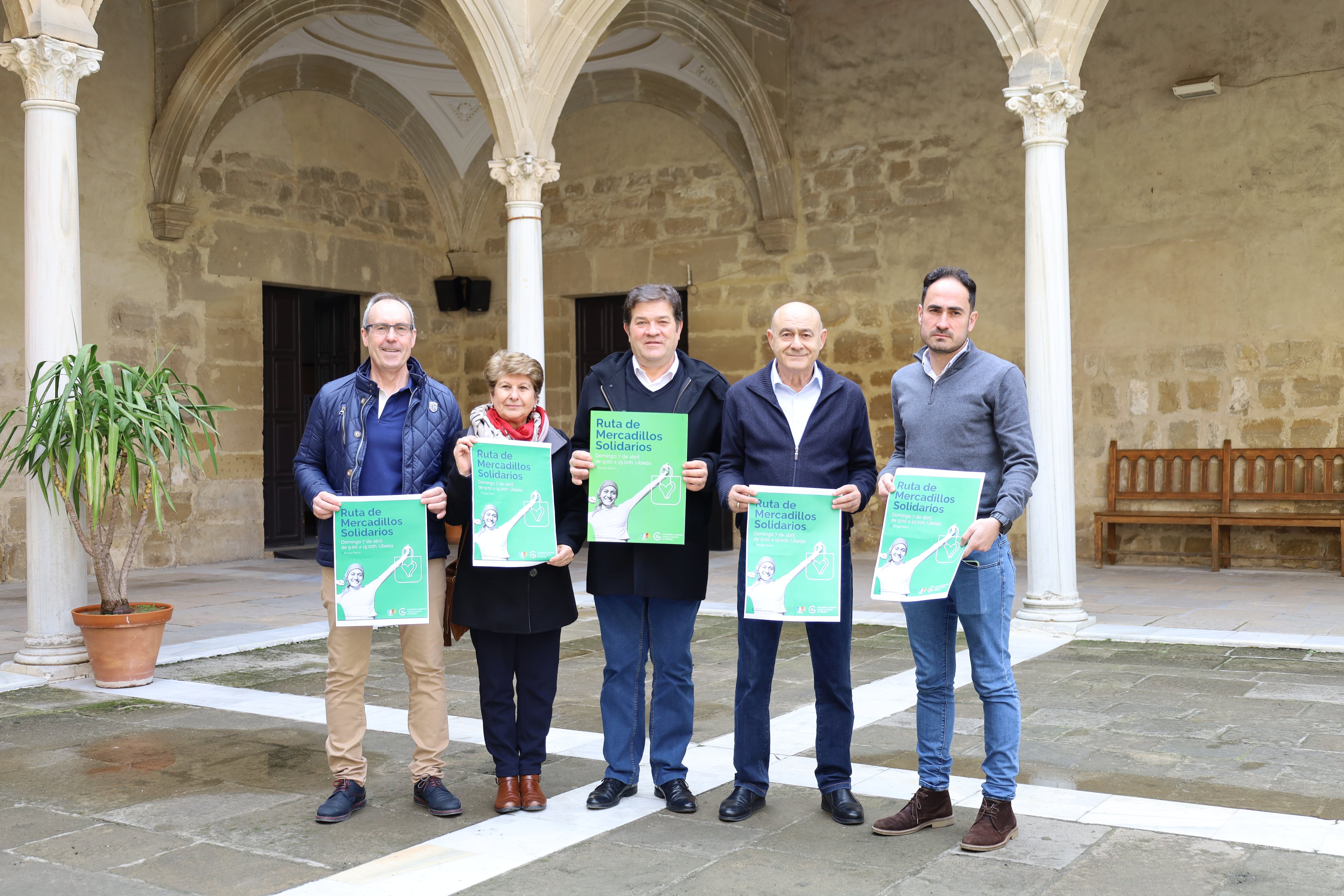 Presentación en Úbeda de la &#039;Ruta de los mercadillos solidarios&#039;