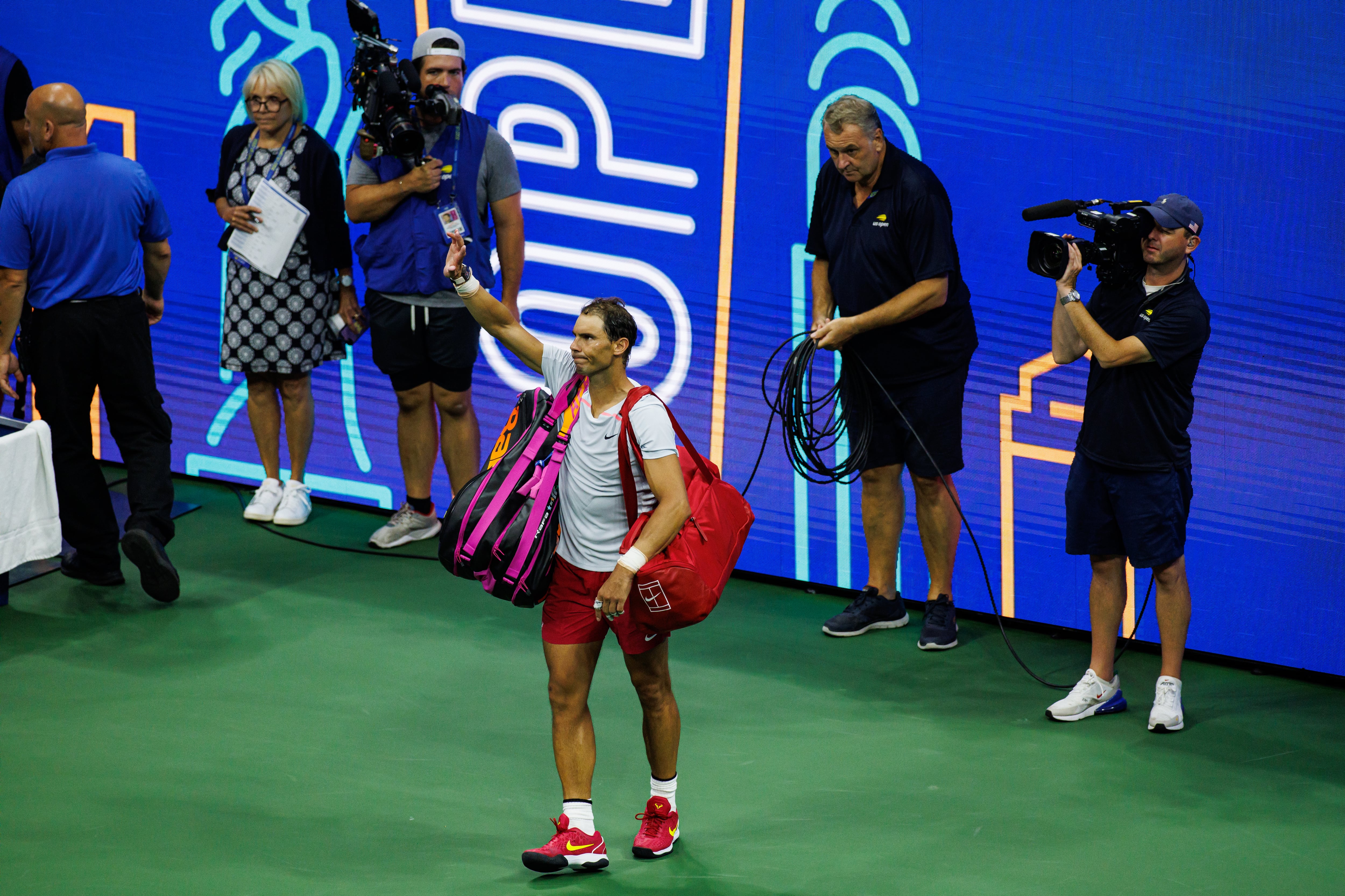 Nadal se despide de la pista central del US Open tras caer ante Tiafoe en octavos.