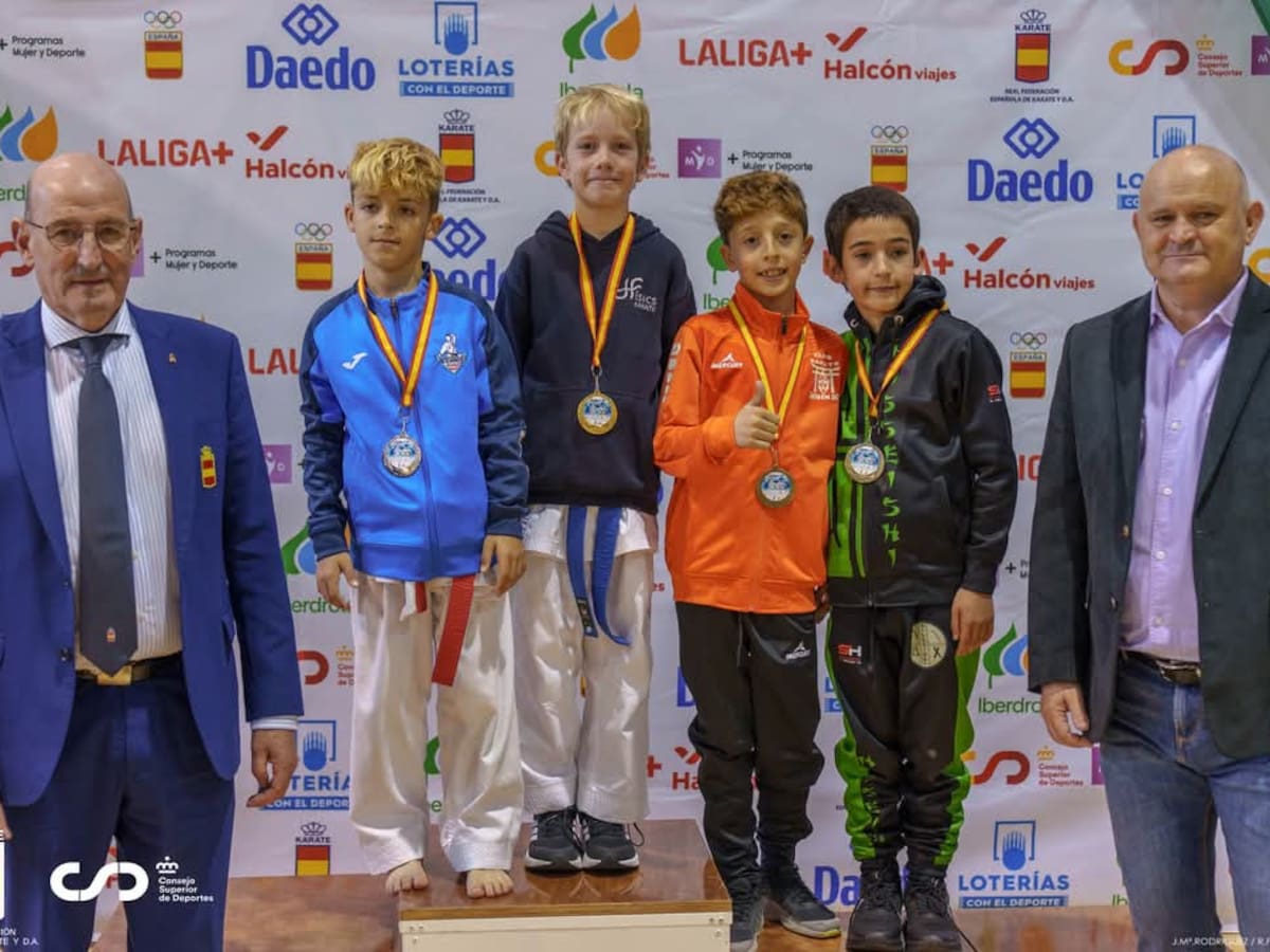 Lluís Ferrer guanya la lliga nacional de karate