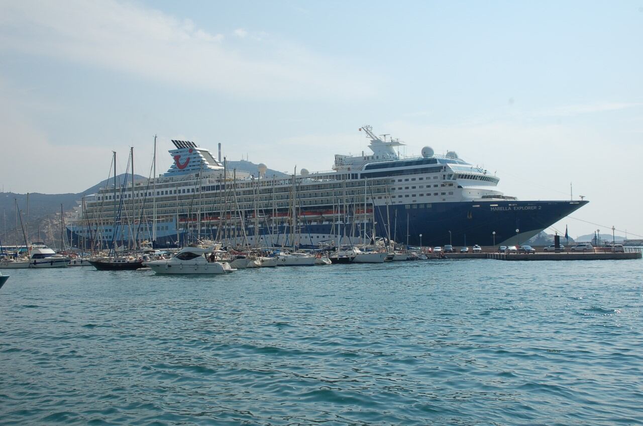 Crucero en el Puerto de Cartagena