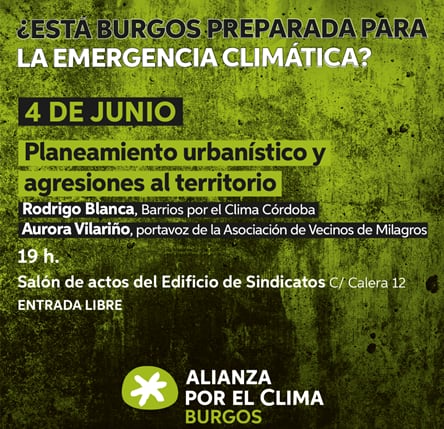 Última conferencia del ciclo sobre el cambio climático