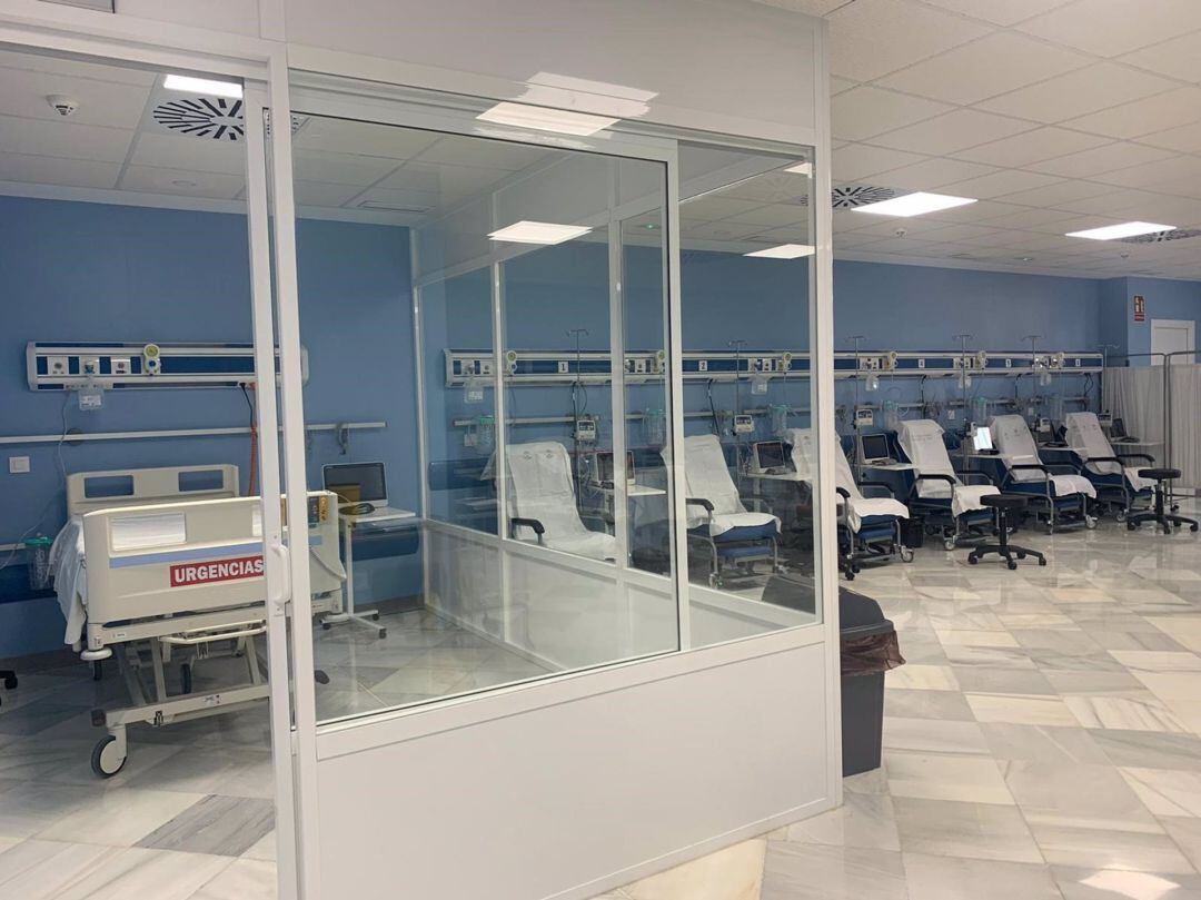 Interior de un centro sanitario