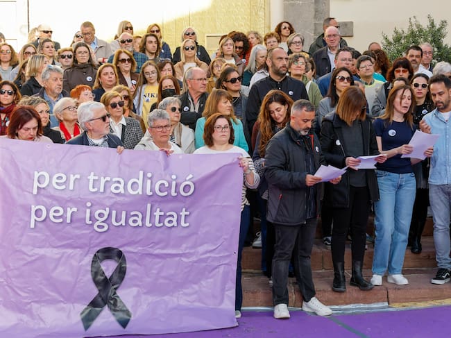 Vista general de la V Concentración por una Semana Santa Inclusiva en Sagunto