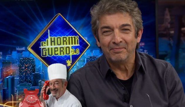 Arguiñano entró por teléfono al programa.