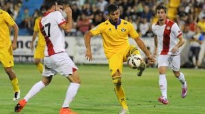 Forniés se vistió la camiseta del Alcorcón en una pretemporada