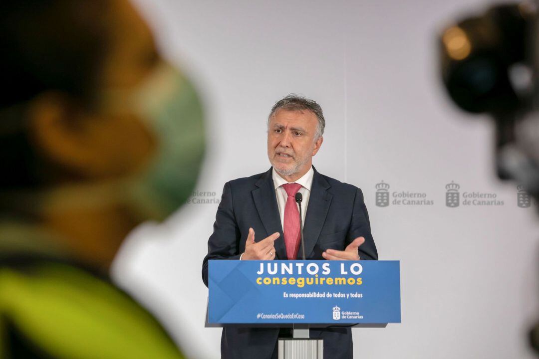 El presidente del Gobierno de Canarias, Ángel Víctor Torres.