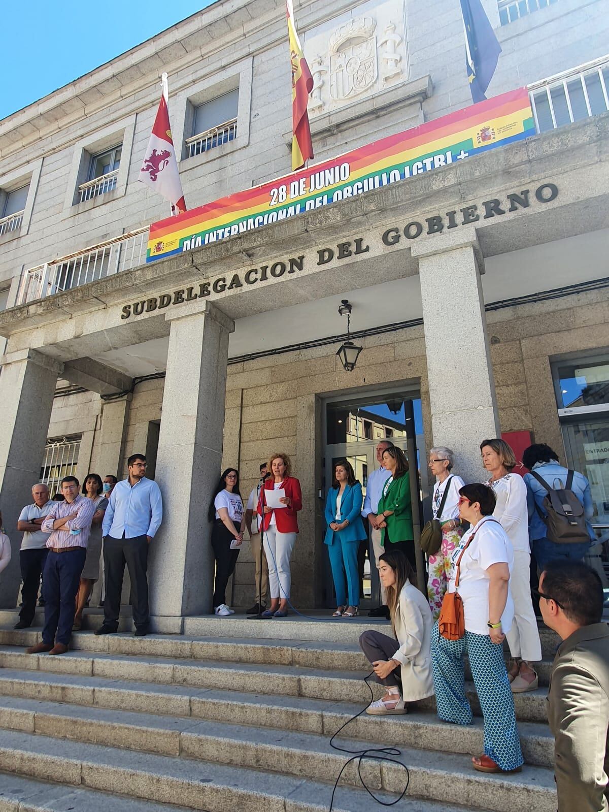 Día orgullo LGTBIQ+ en la Subdelegación del Gobierno