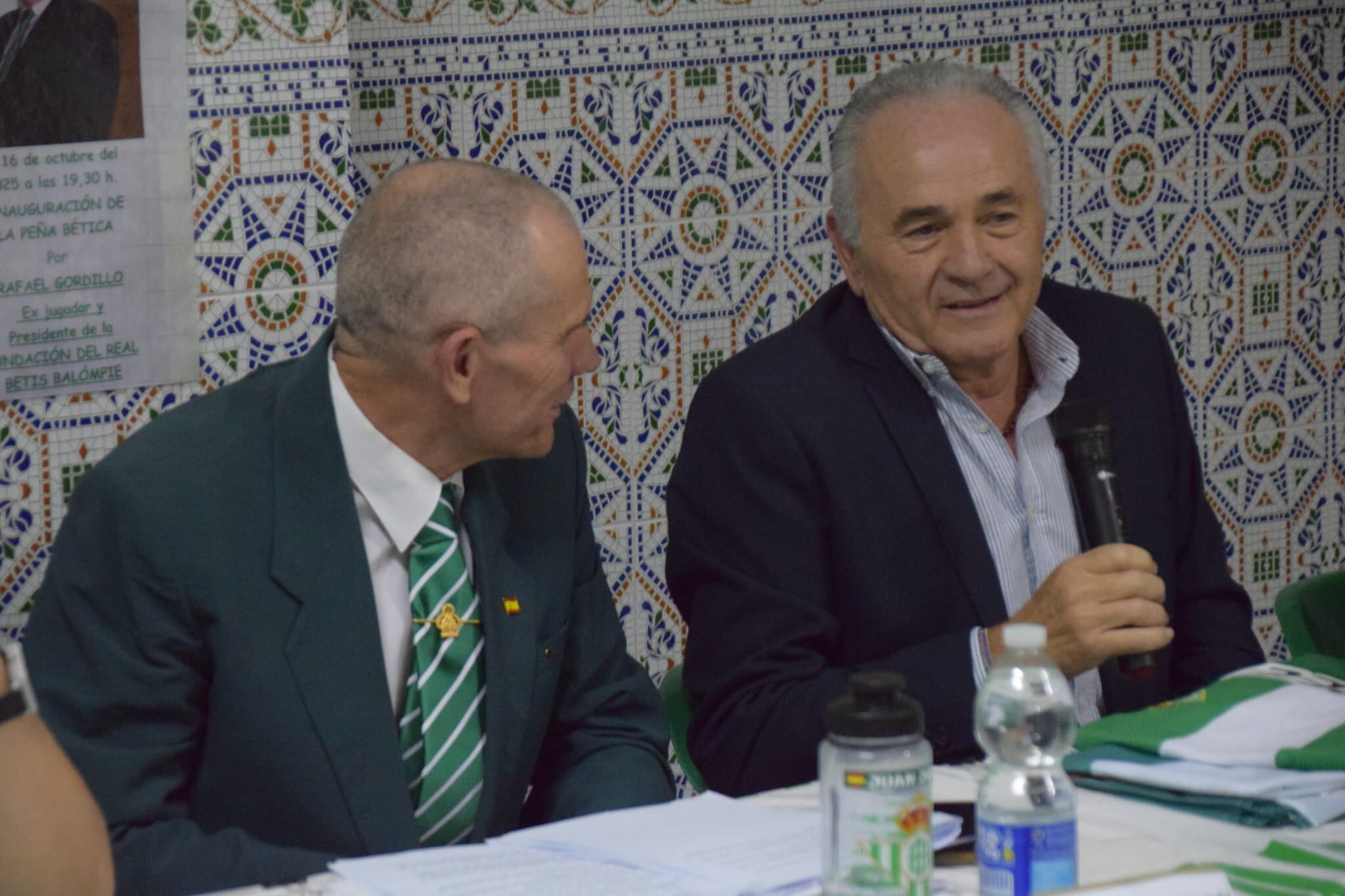 Momento de la intervención de Rafael Gordillo