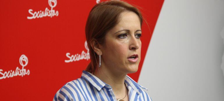 Cristina Maestre, portavoz del PSOE de Castilla-La Mancha