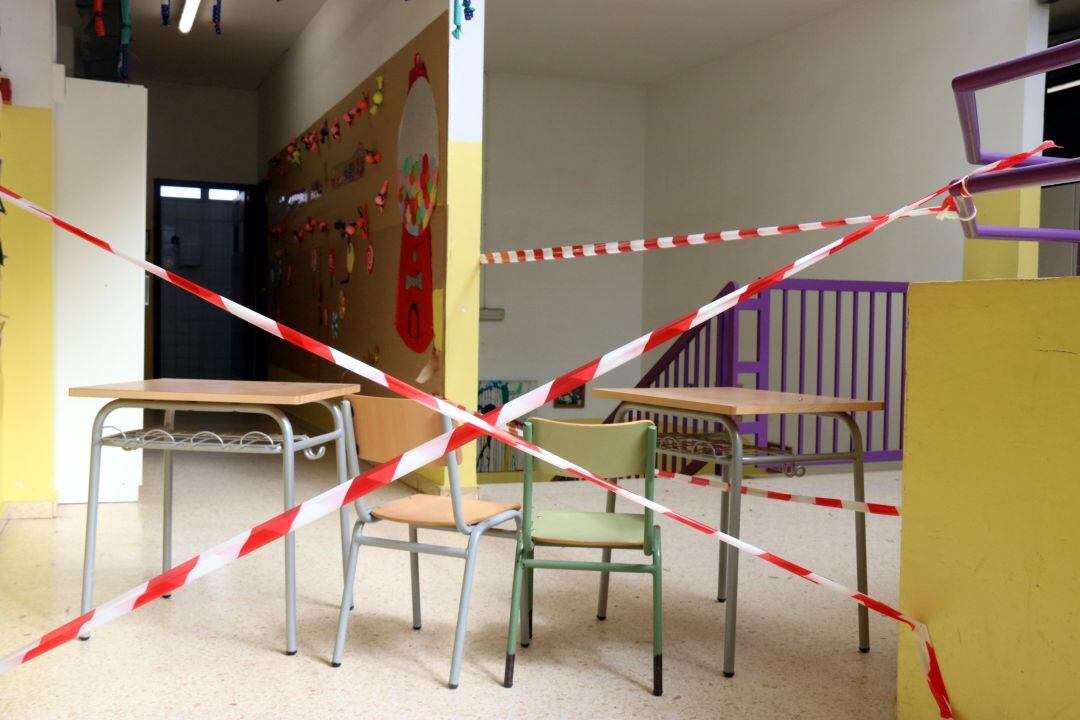 Escola del Congost afectada pel temporal