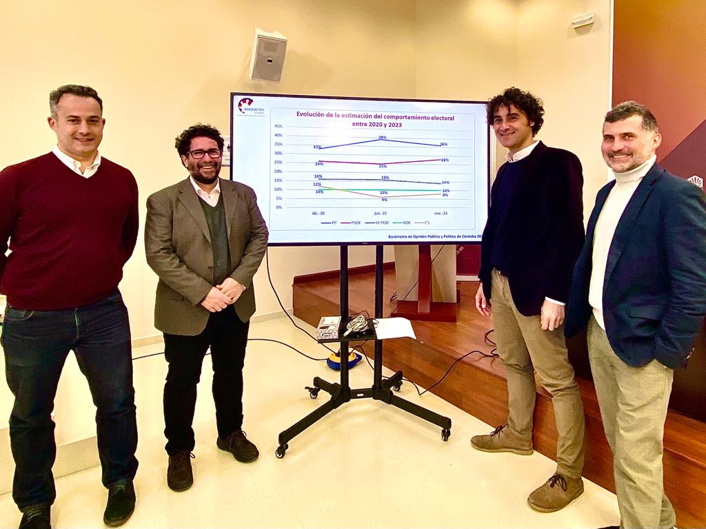 Profesores de Sociología y Derecho Constitucional de la UCO se han encargado del Barómetro de Opinión Pública 2023