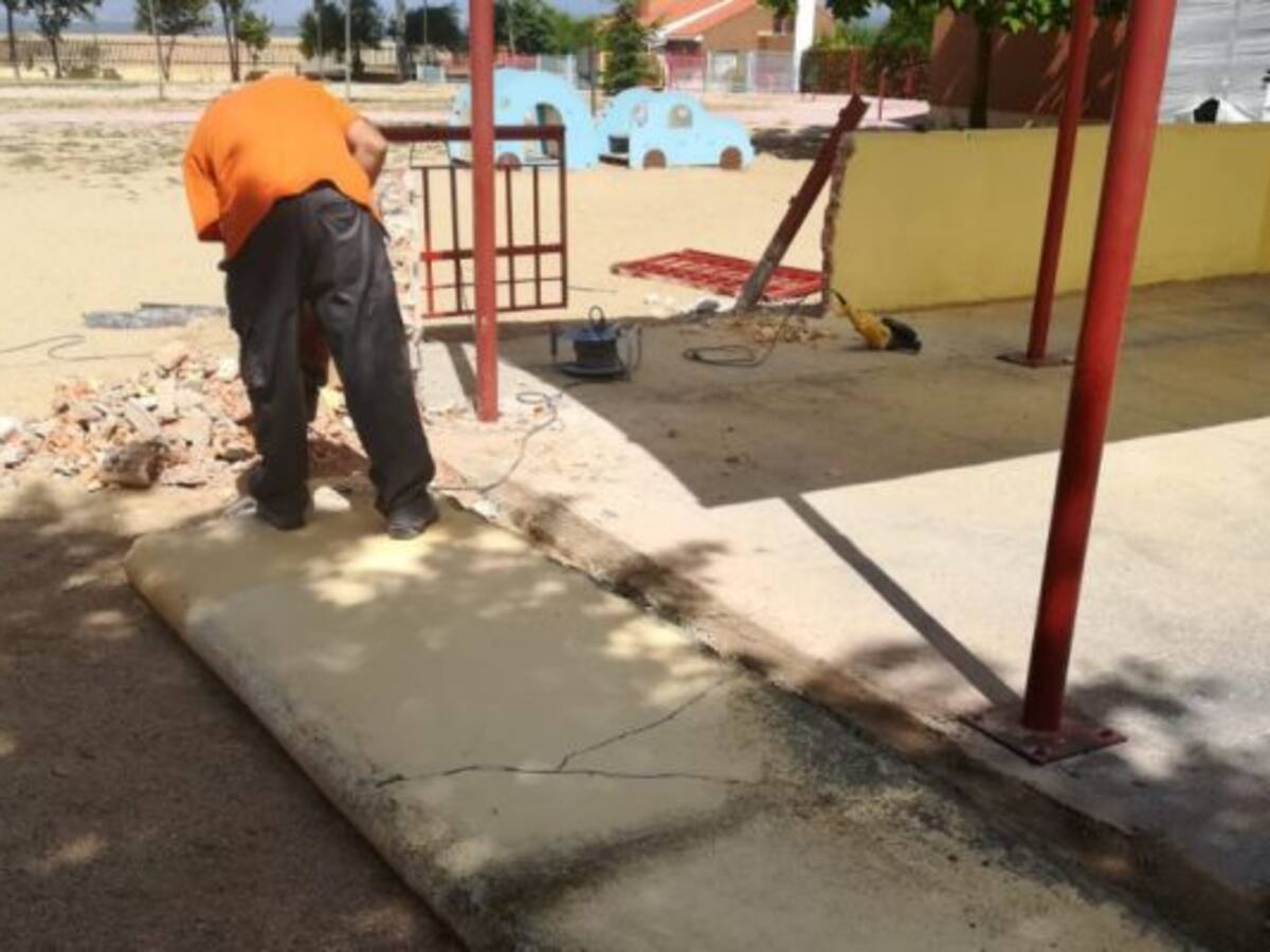 Algete invierte 80.000€ en obras de mantenimiento para colegios