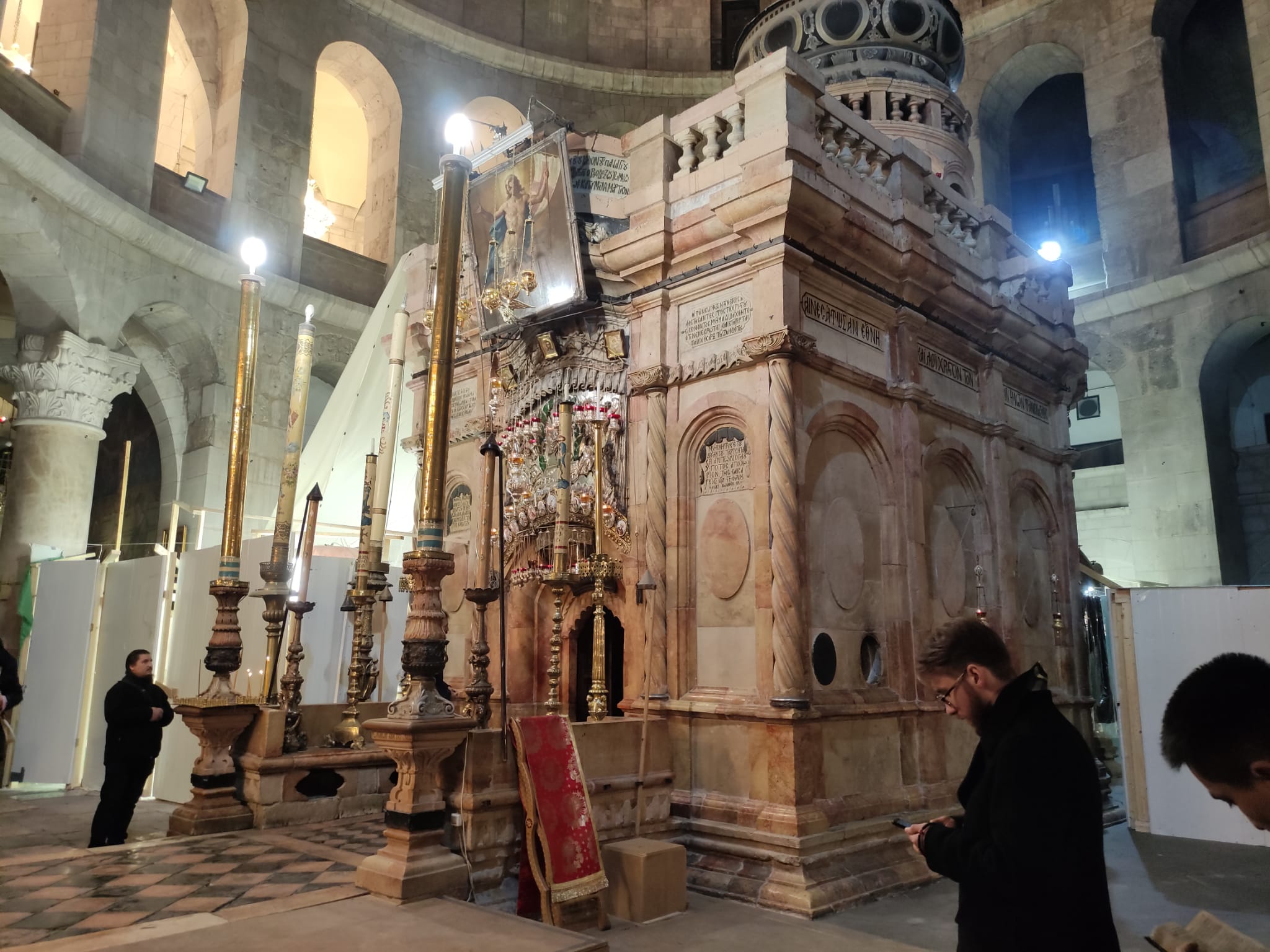 Santo Sepulcro, en Jerusalén