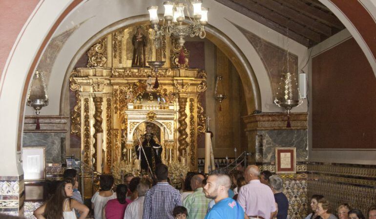 Interior de la ermita de San Benito en Castilblanco de los Arroyos