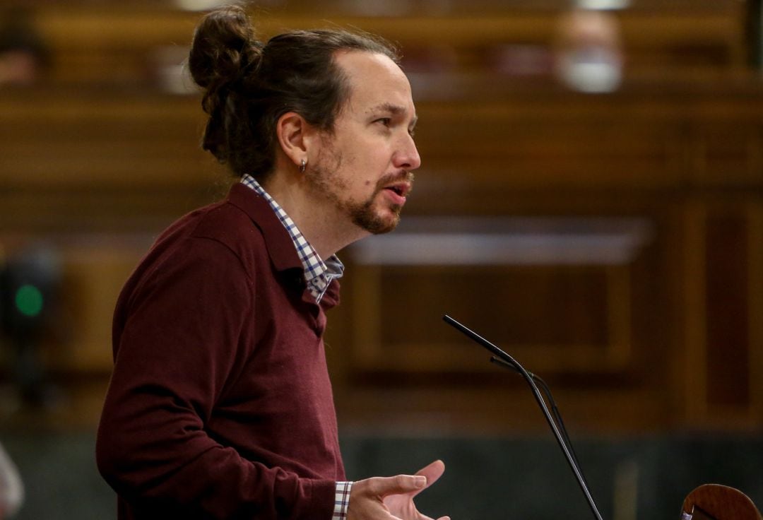 El vicepresidente segundo y líder de Unidas Podemos, Pablo Iglesias.