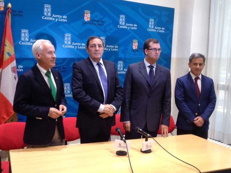 Presentación del nuevo gerente del complejo asistencial de Palencia