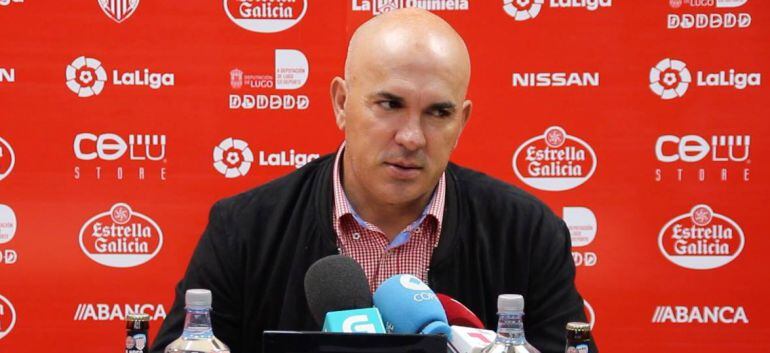 Luís César Sampedro, entrenador del CD Lugo