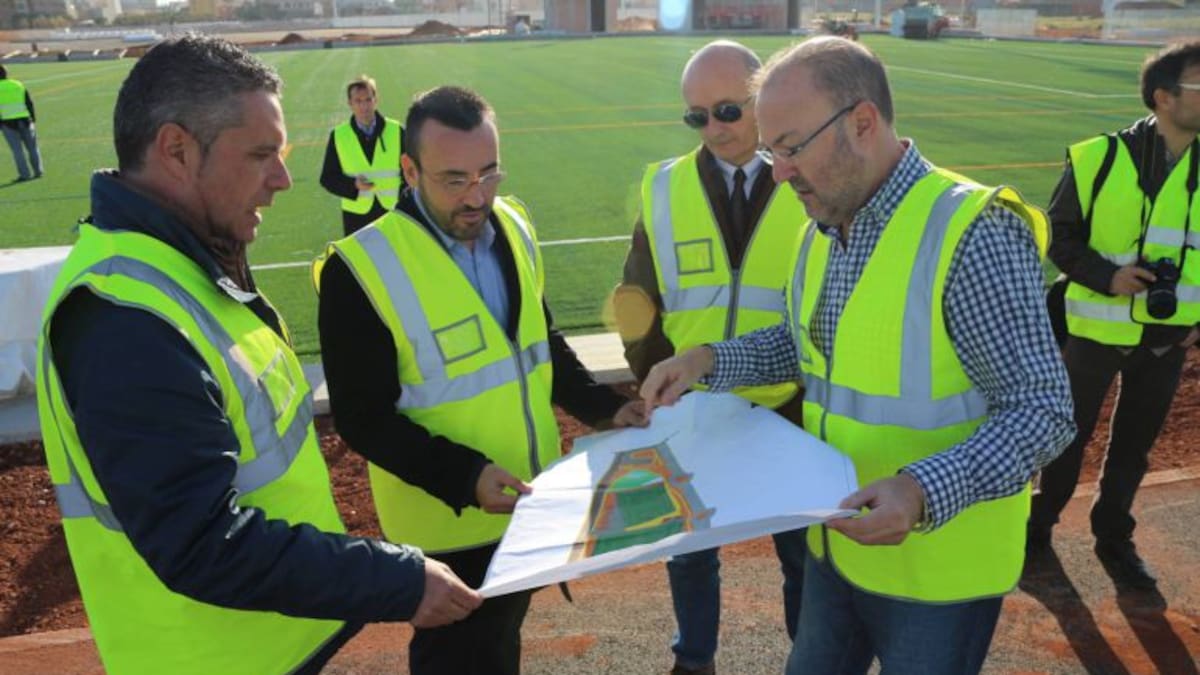 La Ciudad Deportiva Municipal avanza y cumple el 80% de las obras