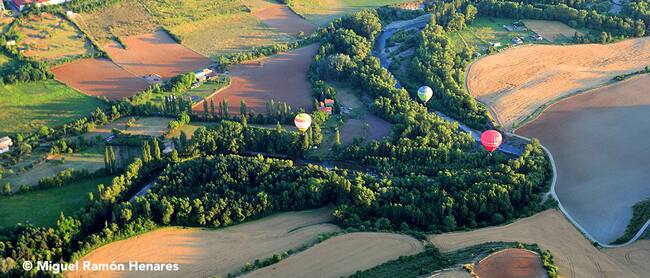 "Jaca desde el aire" vuelve este fin de semana. Foto: Miguel Ramón Henares