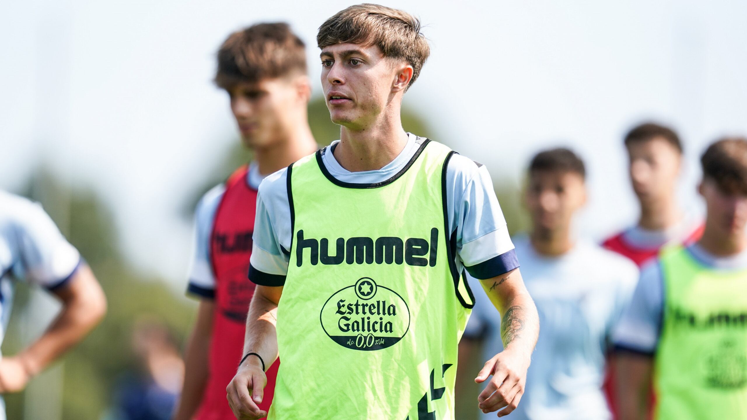 Óscar Marcos en la lista definitiva de la sub 19
