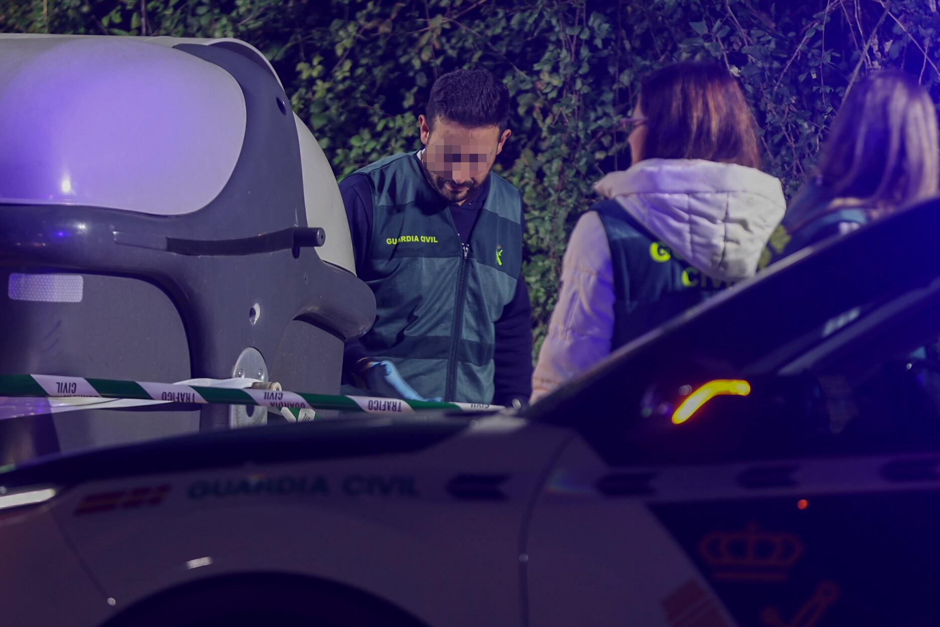 Momento del hallazgo del cadáver por parte de la Guardia Civil el pasado mes de noviembre de 2023EFE/ Sxenick