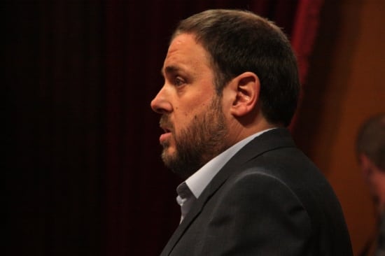 El líder d'ERC, Oriol Junqueras