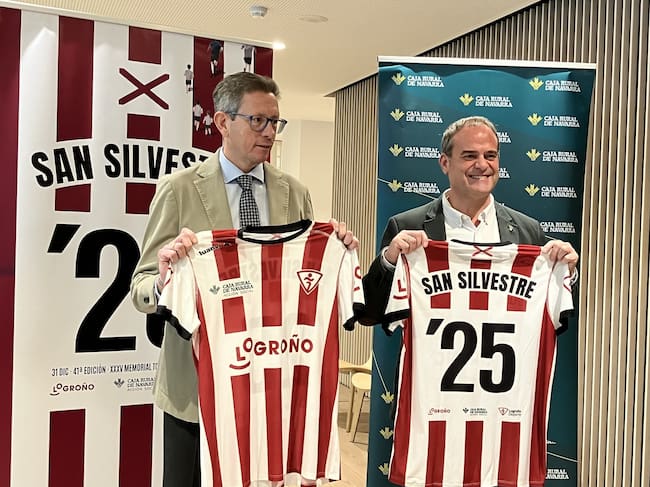 Camiseta San Silvestre 2025 de Logroño Deporte